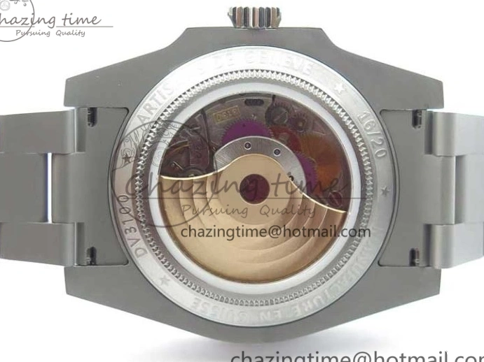 The Carbon Best SA3130 on Rough Matt Blue SS Bracelet Sandblast SS GMF Edition Dial 0502